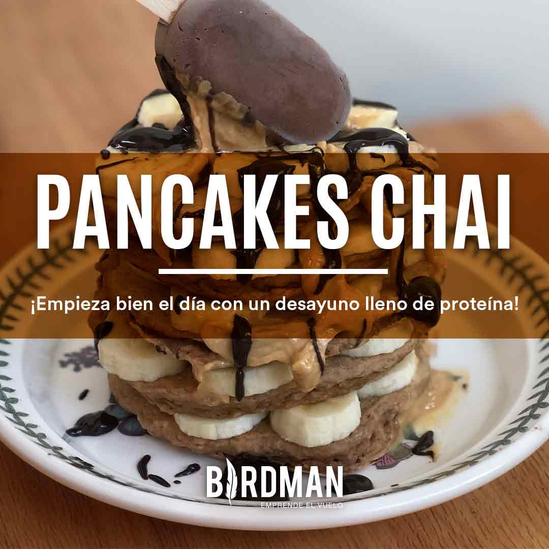 Chai Pancakes Veganos | VidaBirdman