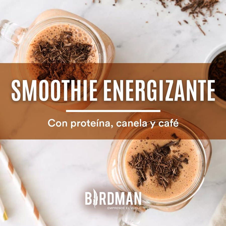 Smoothie Energizante con Proteína, Canela y Café | VidaBirdman