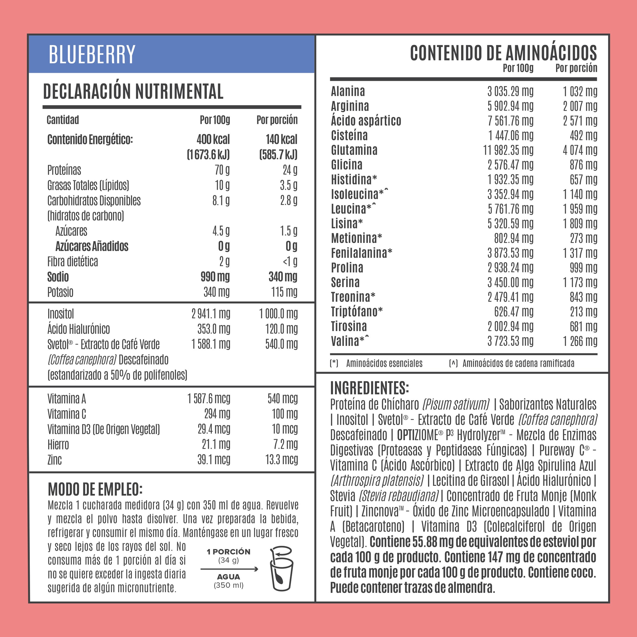 Fitmingo Protein Blueberry 1.02kg