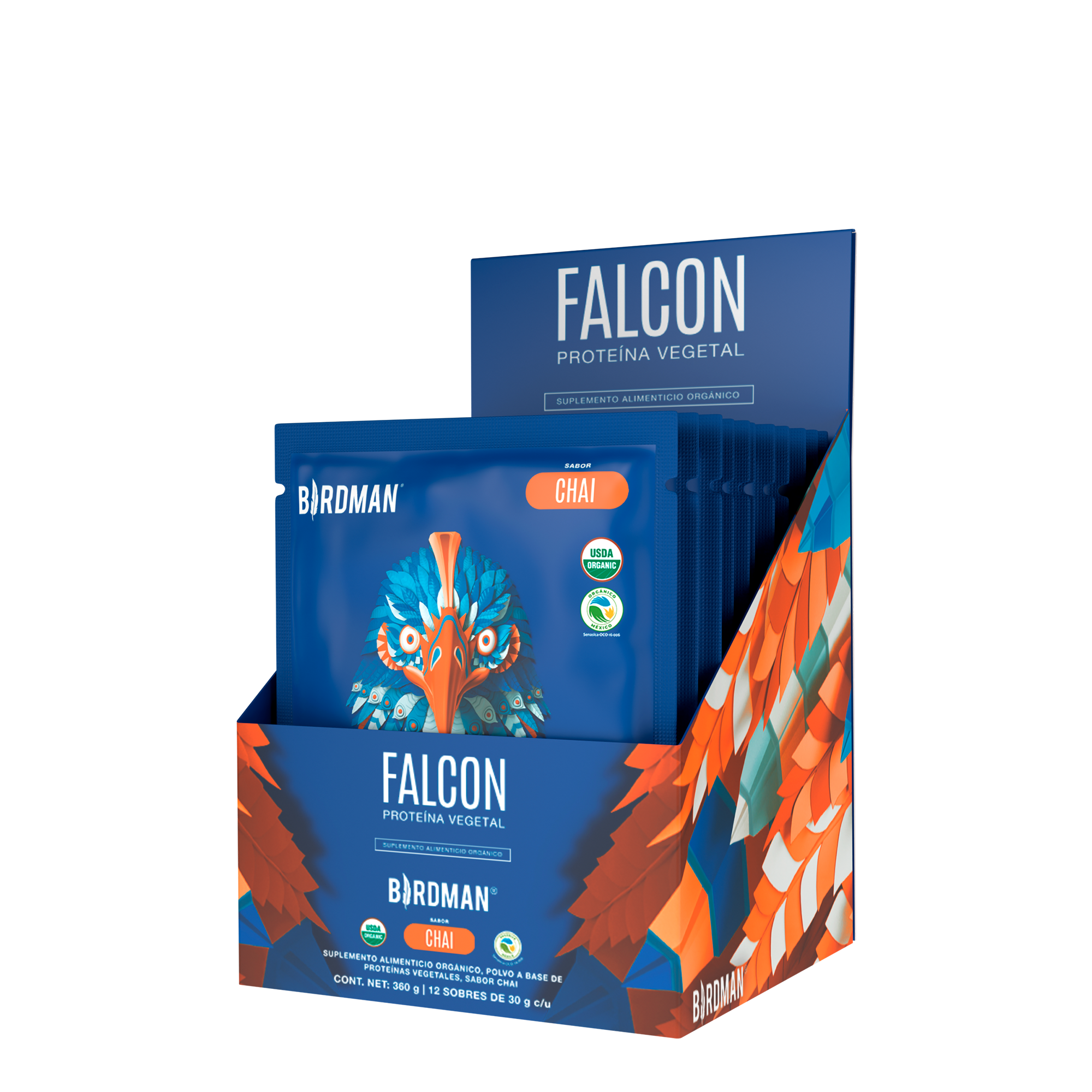 Falcon Protein 12 Pack Sobres