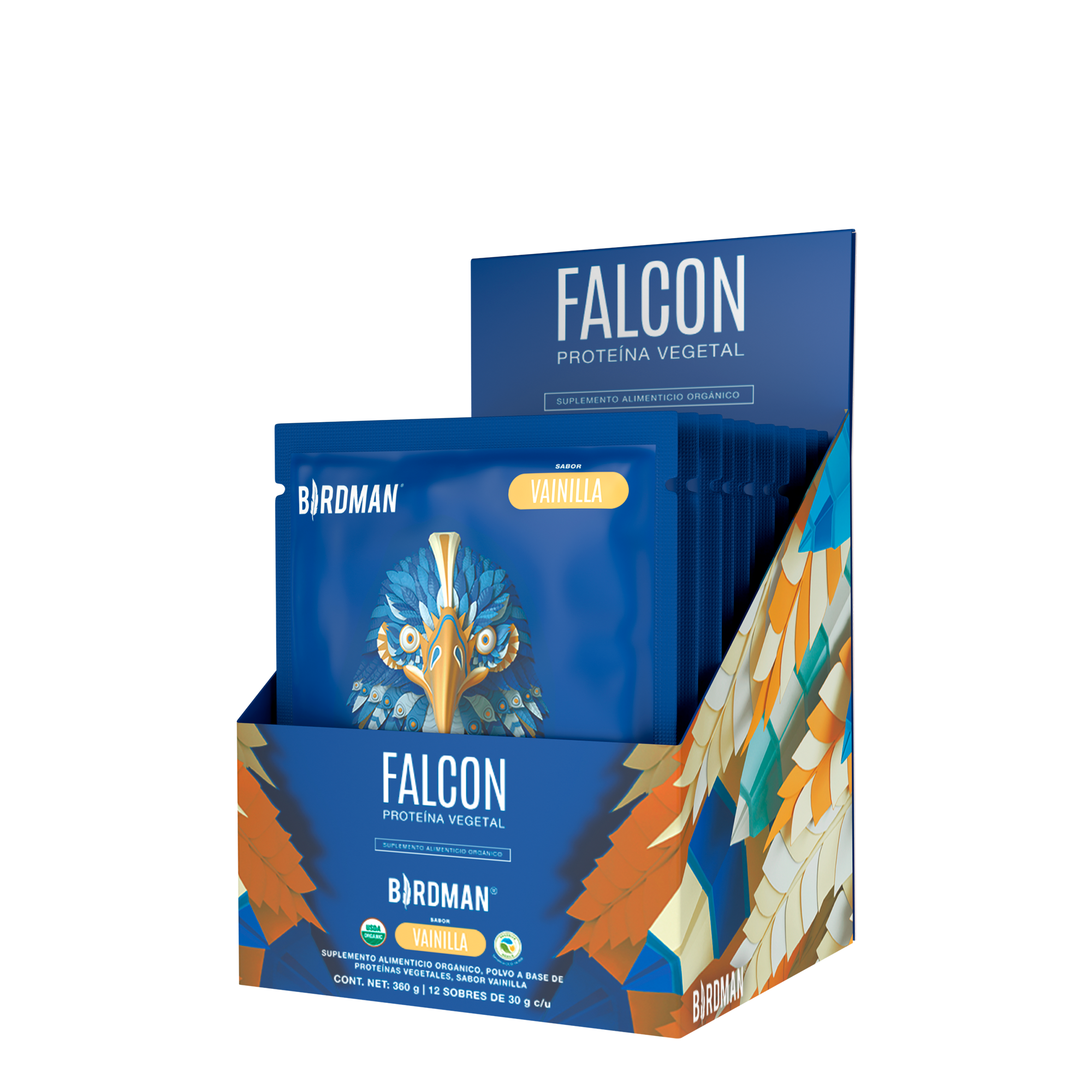 Falcon Protein 12 Pack Sobres